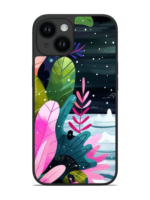 Contrasting Juxtaposition Of Elements Glossy Soft Edge Case