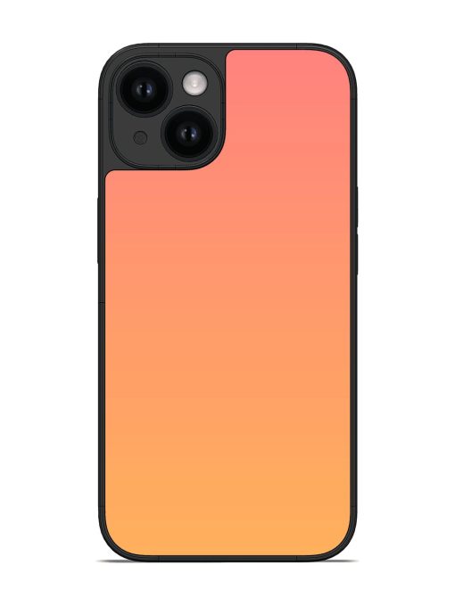 Red Orange Gradient Glossy Soft Edge Case