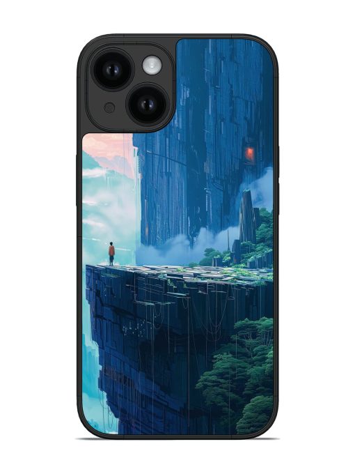 Solitude In The Sky Glossy Soft Edge Case