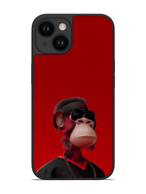 Stylish Monkey Glossy Soft Edge Case