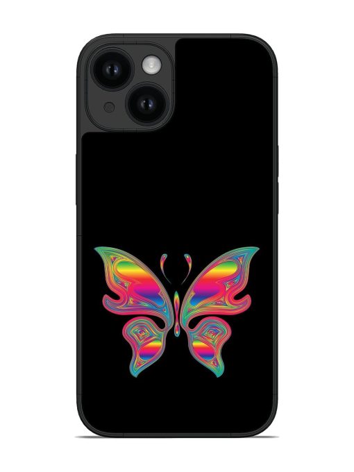 Butterfly With Iridescent Wings Glossy Soft Edge Case