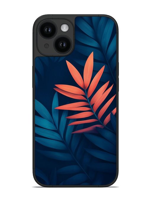 Tropical Leaves Glossy Soft Edge Case