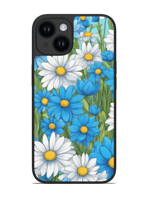 Cheerful Floral Pattern Glossy Soft Edge Case