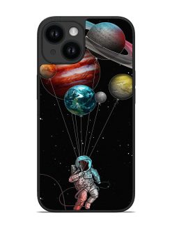 Astronaut Floating In Space Glossy Soft Edge Case