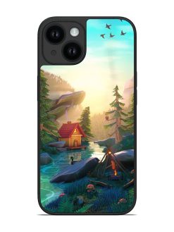 Fantasy Forest Haven Glossy Soft Edge Case