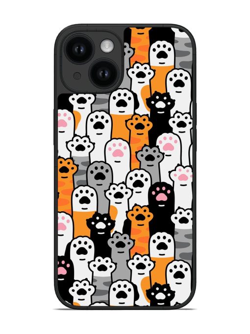 The Paw Print Revolution Glossy Soft Edge Case