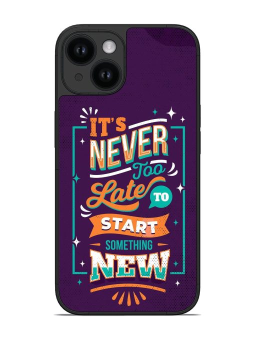 Start Something New Glossy Soft Edge Case