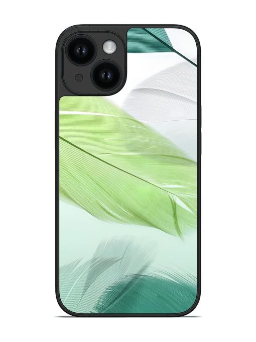 Delicate Green Leaf Glossy Soft Edge Case