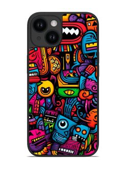 Colorful Graffiti Glossy Soft Edge Case