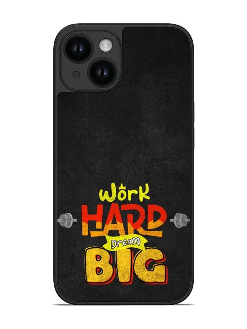 Work Hard Dream Big Glossy Soft Edge Case