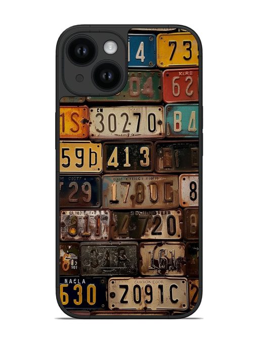 Collection Of License Plates Glossy Soft Edge Case