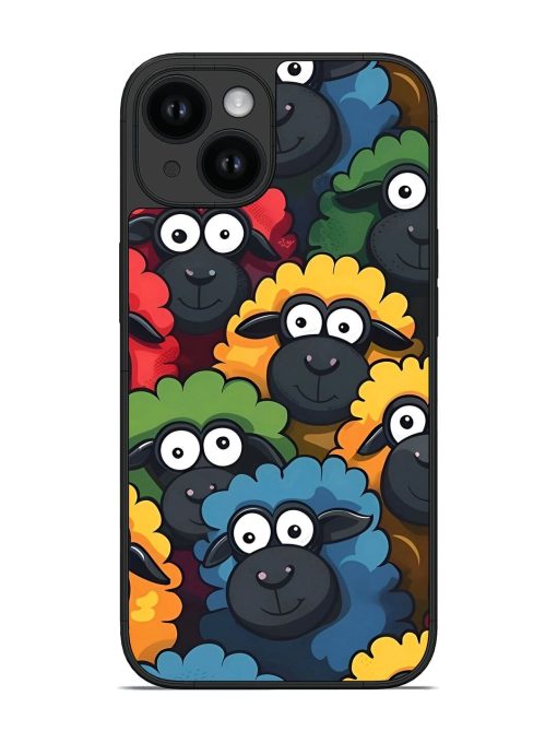 Cute Sheep Design Glossy Soft Edge Case