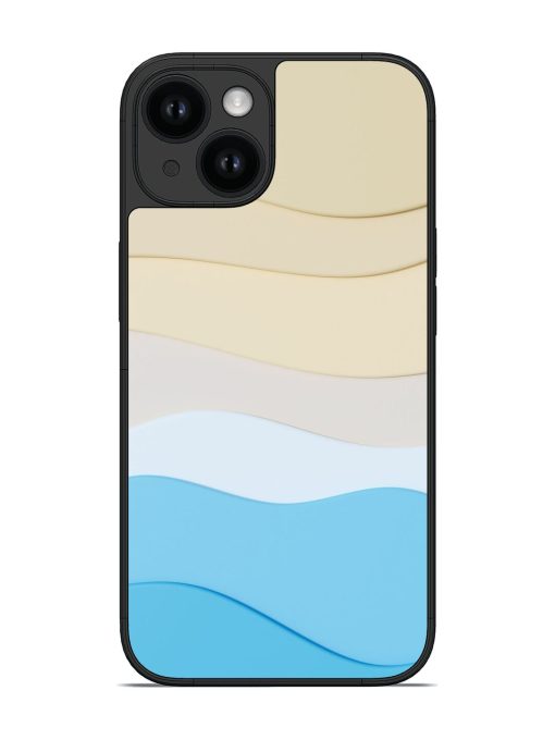 Beach Waves Glossy Soft Edge Case
