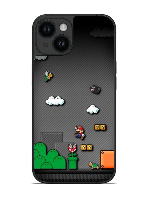 Classic Super Mario Bros Glossy Soft Edge Case