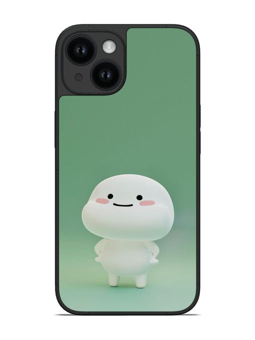 Cute And Simple 3D Character Glossy Soft Edge Case