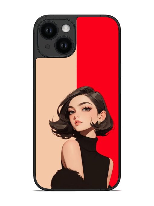 Anime Girl Glossy Soft Edge Case