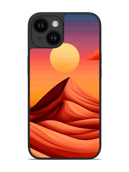 Desert Sunset Glossy Soft Edge Case