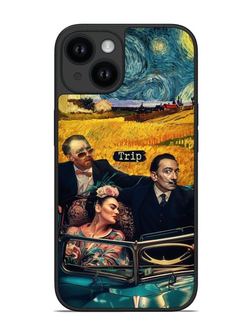 Digital Artwork Combining Glossy Soft Edge Case