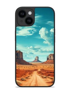 A Desert Road Glossy Soft Edge Case
