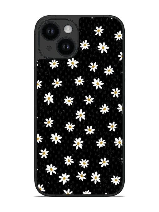 White On Black Glossy Soft Edge Case