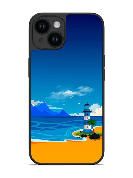 Beachside Beacon Glossy Soft Edge Case