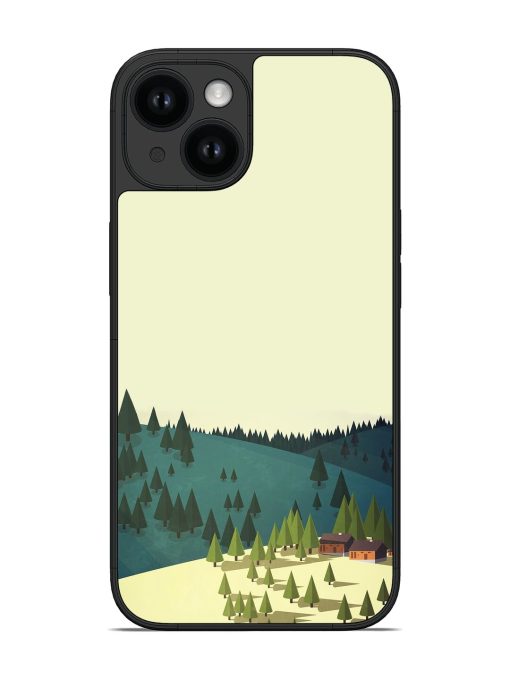 Blocky Sunset Glossy Soft Edge Case