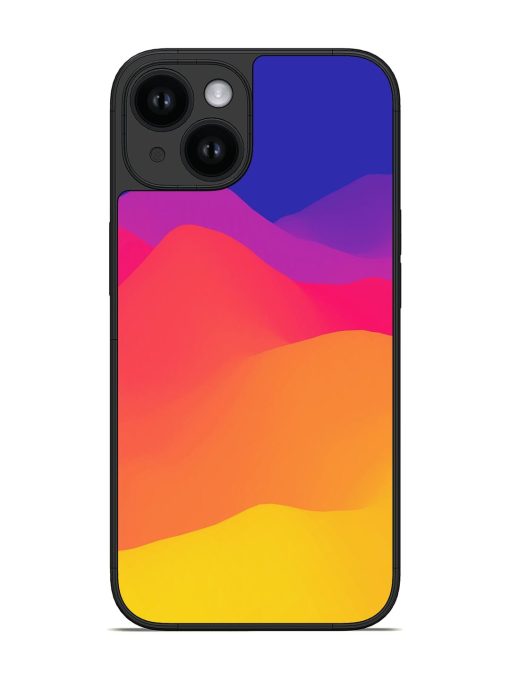 Colorful Hills Glossy Soft Edge Case