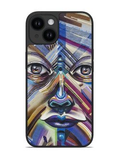 Colorful Face Glossy Soft Edge Case