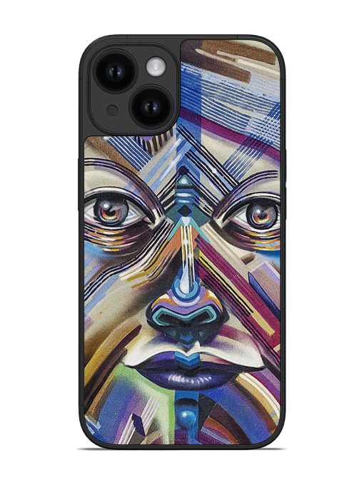 Colorful Face Glossy Soft Edge Case