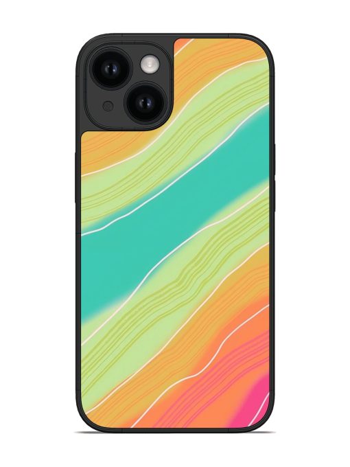 Kinetic Wave Glossy Soft Edge Case