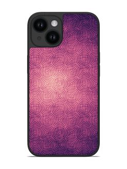 Circles And Teardrop Shapes Glossy Soft Edge Case