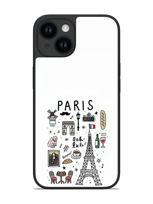 Paris Sketchbook Glossy Soft Edge Case