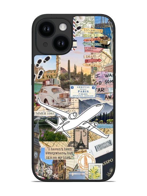 Travel-Related Objects Glossy Soft Edge Case