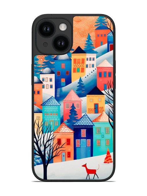 Colorful Town Glossy Soft Edge Case