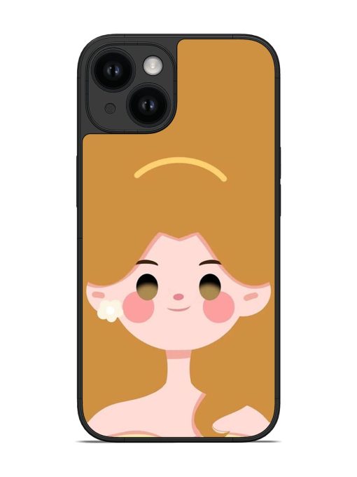 Cute Girl Glossy Soft Edge Case