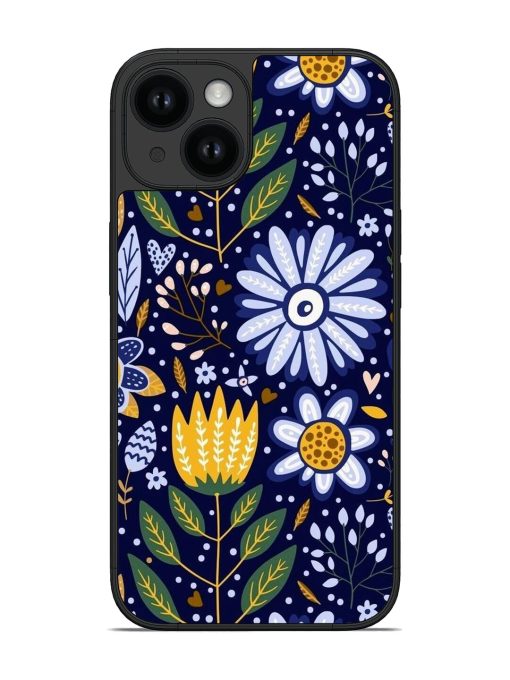 Blue Moon Garden Glossy Soft Edge Case