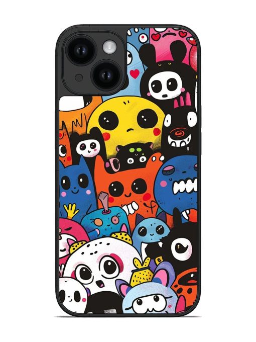 Doodle's Paradise Glossy Soft Edge Case