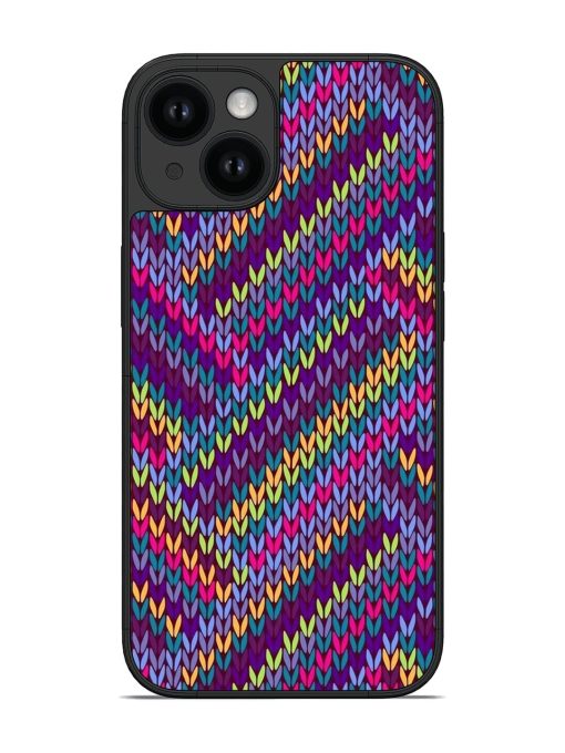 Colorful Zigzag Glossy Soft Edge Case