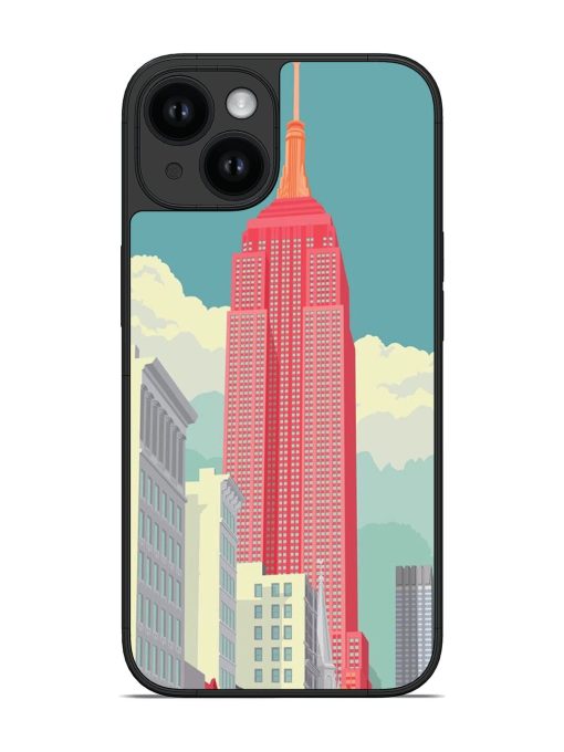 City Skyline Glossy Soft Edge Case