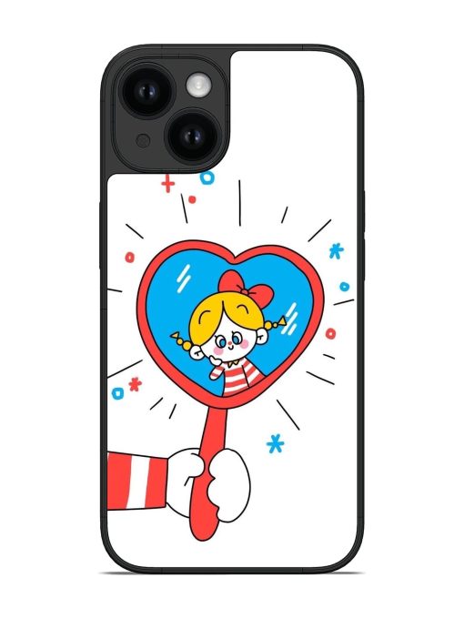 Mirror Girl Glossy Soft Edge Case