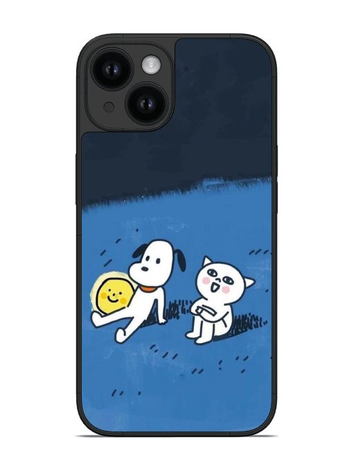 Starry Night Friends Glossy Soft Edge Case