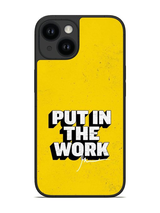 Put In The Work Glossy Soft Edge Case