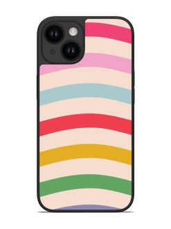 Colorful Curves Glossy Soft Edge Case