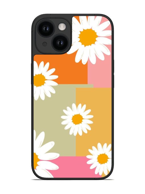 Colorful Daisy Bloom Glossy Soft Edge Case