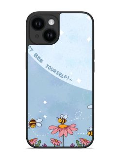 Bee Happy Glossy Soft Edge Case