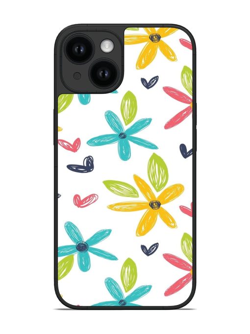 Colorful Flower Garden Glossy Soft Edge Case