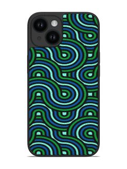 Circular Grid Glossy Soft Edge Case