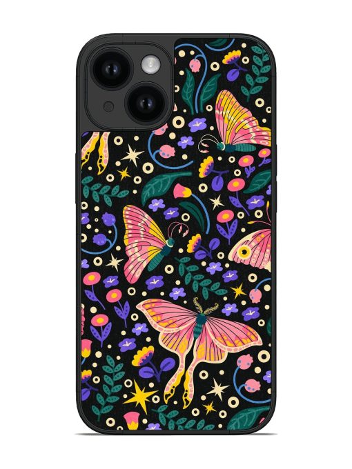 The Night Sky's Bloom Glossy Soft Edge Case