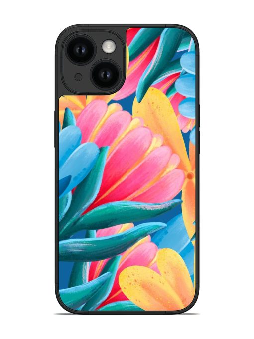 Colorful Garden Glossy Soft Edge Case