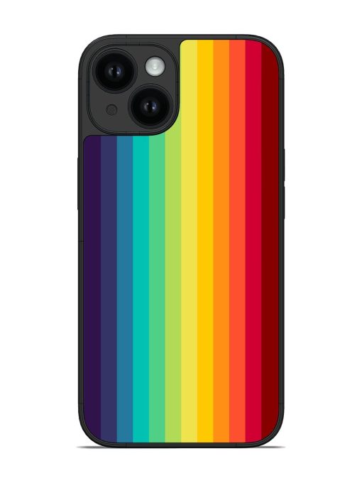 Rainbow Colorful Lines Glossy Soft Edge Case